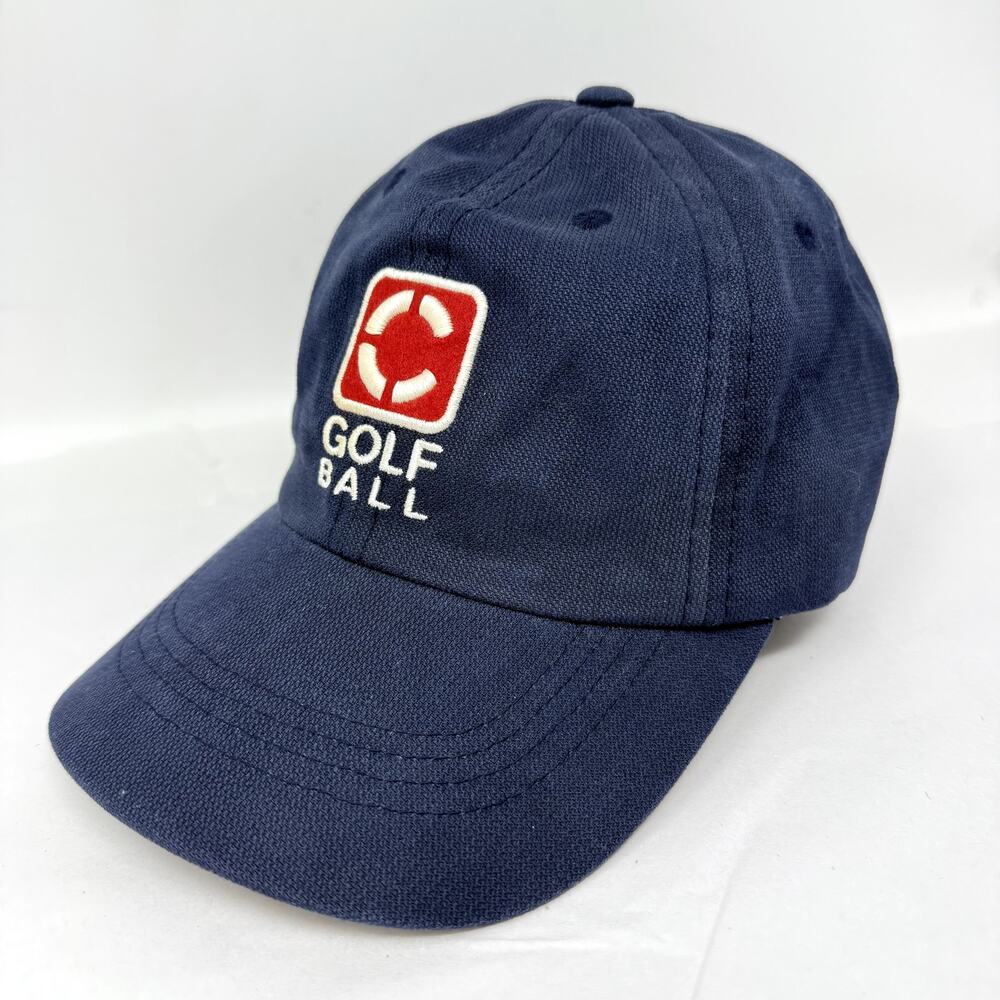 Callaway Golf Ball Cap Dog Men Blue 6-Panel Made in Korea Summer Baseball Hat